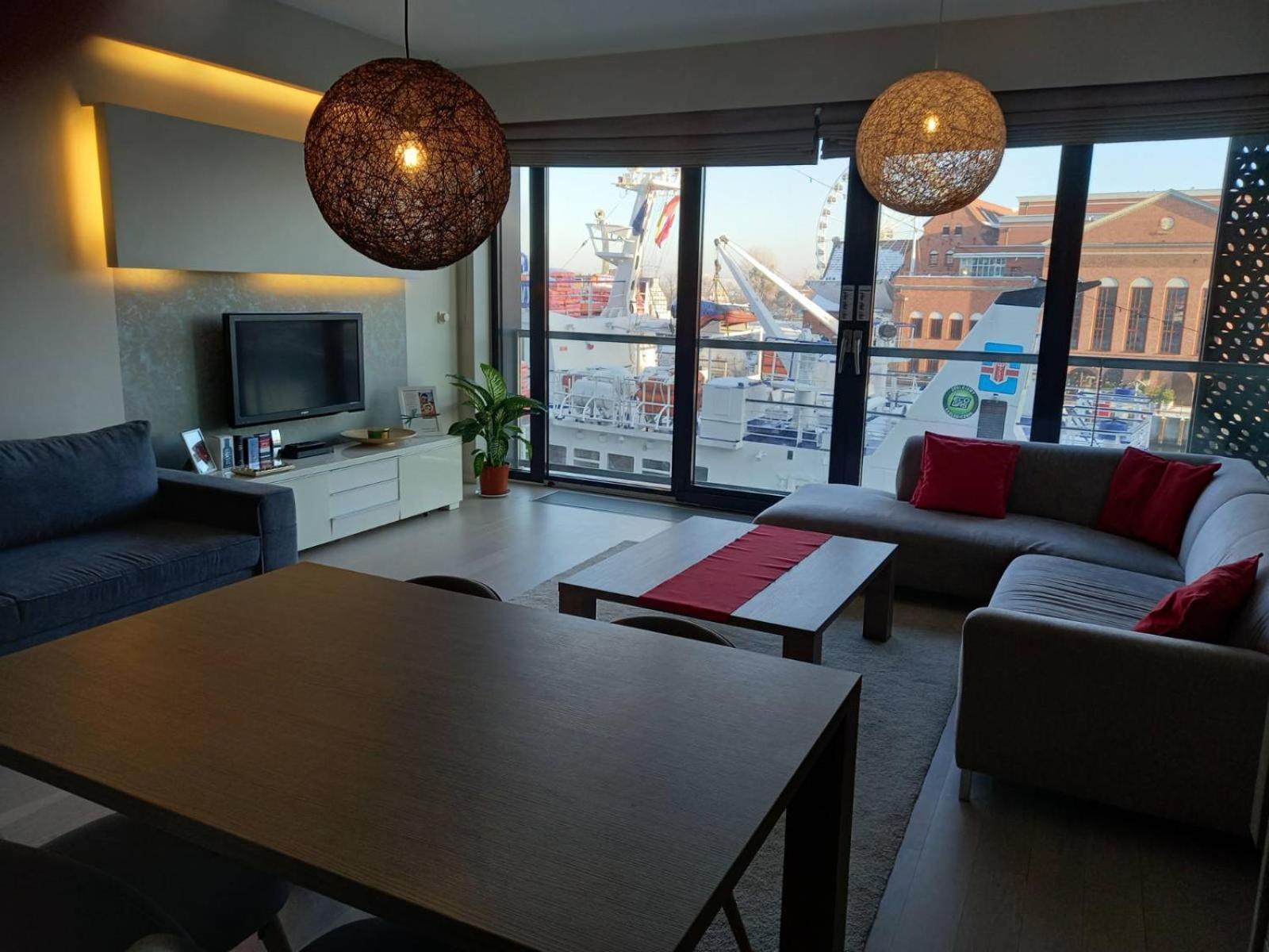 Apartment With An Amazing View Гданськ Екстер'єр фото